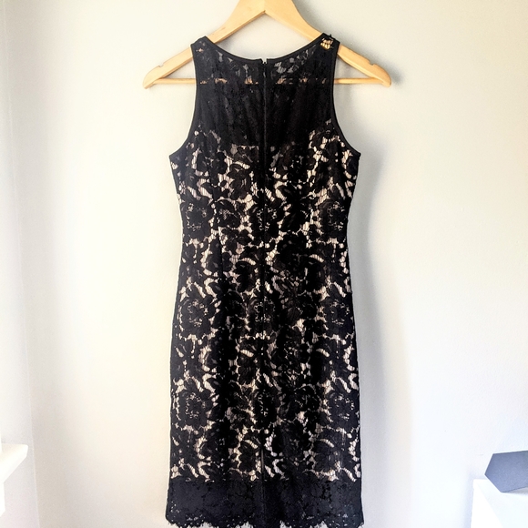 WHBM Black Lace Dress - Picture 2 of 2